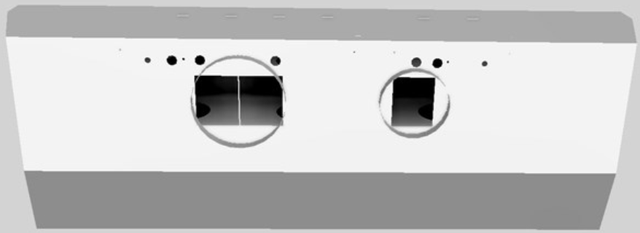 Vent-A-Hood® 60" White Wall Mounted Liner Insert-1