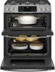 GE Profile™ 30" Fingerprint Resistant Stainless Steel Slide In Natural Gas Range-2