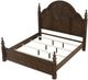 Bernards Tuscany Brown Queen Panel Bed-2