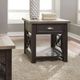 Liberty Furniture Heatherbrook Ash End Table with Charcoal Base-1