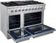 VEZENI Reminiscia 48" Stainless Steel Pro Style Gas Range-2