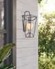 Currey & Company Rochefort Black/White Small Wall Sconce-4