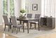 Mazin Furniture Felicity Grey/Light Grey Side Dining Chair-2