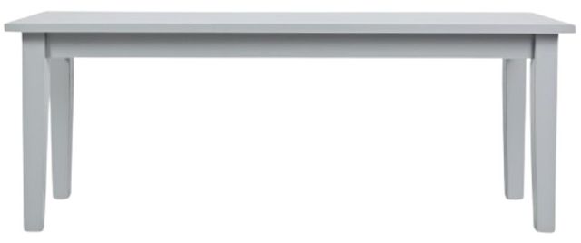 Jofran Inc. Simplicity Dove Gray Bench-2