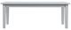 Jofran Inc. Simplicity Dove Gray Bench-2
