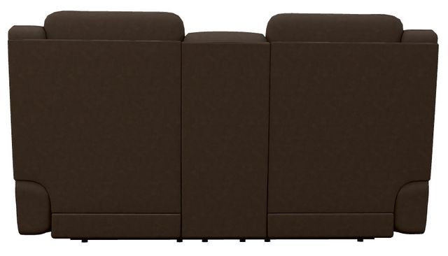 La-Z-Boy® Joel Mahogany Power Reclining Loveseat with Console, Headrest, and Lumbar-3