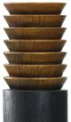 StyleCraft Brown/Sveltwood Black 22" Vase-1