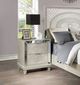 Furniture of America® Valletta Champagne Nightstand-1