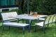 Telescope Casual 64" Square Dining Height Tapered Leg Table without Hole-1