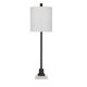Bassett Mirror Jess White Table Lamp-0