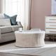 Crestview Collection Key Largo Natural Cocktail Table with Tan Base-1