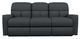 La-Z-Boy® Hawthorn Navy Power Reclining Sofa with Headrest and Lumbar-1