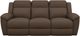 La-Z-Boy® Joel Mahogany Manual Reclining Sofa-1
