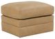Rowe® Customizable Madeline Leather Built to Floor Ottoman-0