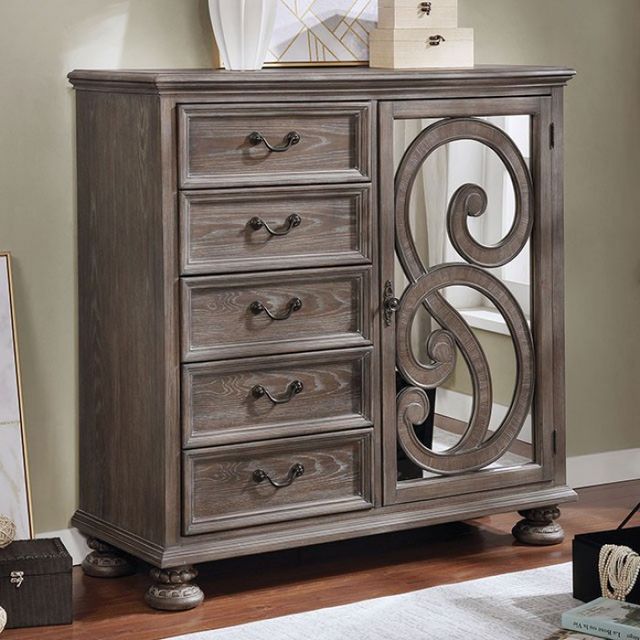 Furniture of America® Lysandra Rustic Natural Armoire