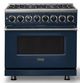 Viking® 7 Series 36" Slate Blue Pro Style Dual Fuel Range-0