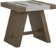 Bernards Moden Tea End Table with White Top-0