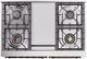 Ilve® Nostalgie II Series 40" Burgundy Pro Style Dual Fuel Range-2