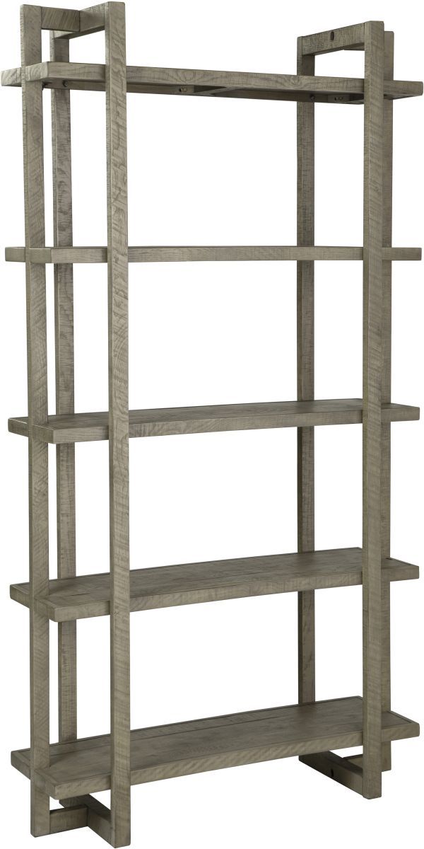 Signature Design by Ashley® Bergton Distressed Gray Bookcase-0