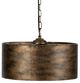 A & B Home Black/Brown Iron Chandelier-0