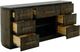 International Furniture Direct Balam Stained Dark 7-Drawer Console-5