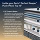 Serta® Perfect Sleeper® Cascade Range 15" Innerspring Plush Pillow Top Full Mattress-2
