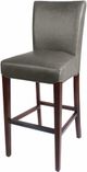 New Pacific Direct Milton Vintage Gray Bonded Leather Bar Stool-0