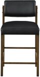 Coaster® Kehoe 2-Piece Black/Walnut Counter Stool Set-4