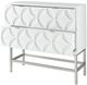 Olliix by Madison Park White Sonata Accent Chest with Two Drawers-2