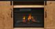 Million Dollar Rustic Brown Native Media Console Fireplace-1