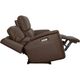 Flexsteel Hudson Triple Power Reclining Sofa with Drop Down Table-2