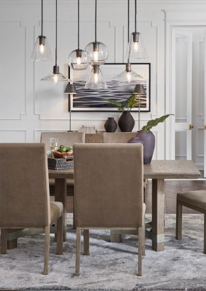 Signature Design by Ashley® Chrestner 5-Piece Gray Dining Room Set-3