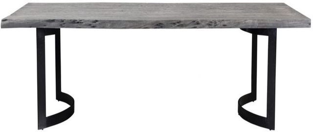 Moe's Home Collection Bent Weathered Grey Small Dining Table-2