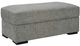 Signature Design by Ashley® Dunmor Graphite Ottoman-0