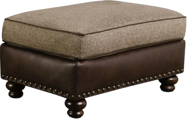 Corinthian Furniture Rayne Desert Chocolate Ottoman-0