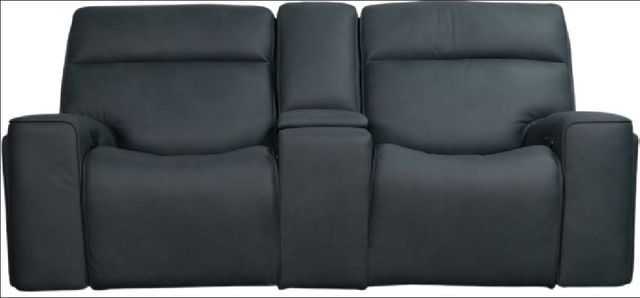 Hooker® Furniture Riverton Dante Afterdusk Power Gliding Console Loveseat with Power Headrest and Lumbar-2