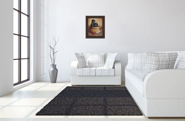 Classy Living Black Labs 22" Wall Art-1