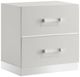 New Classic® Home Furnishings Europa White Nightstand-0
