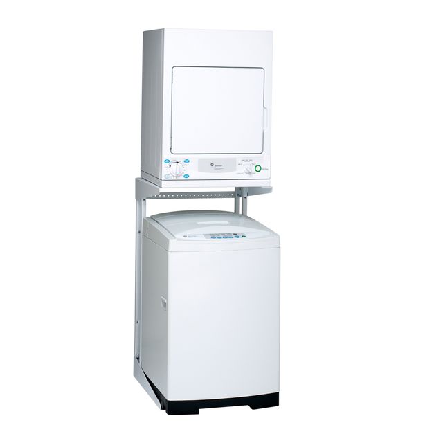 GE® 3.6 Cu. Ft. White Compact Electric Dryer-1