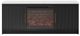 Signature Design by Ashley® Cadmori Black/White TV Stand with Electric Fireplace-2