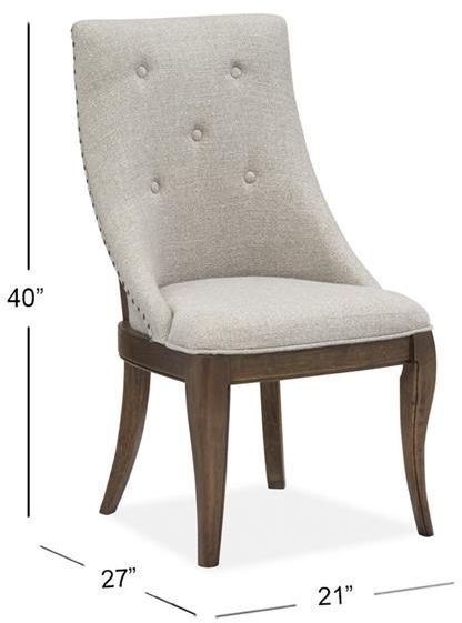 Magnussen Home® Roxbury Manor Homestead Brown Dining Arm Chair-2