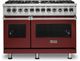 Viking® 5 Series 48" Reduction Red Pro Style Dual Fuel Natural Gas Range-0
