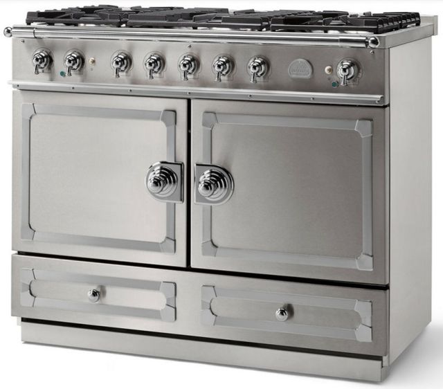 La Cornue CornuFe 110 43" Stainless Steel Pro Style Dual Fuel Range-1