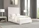 Furniture of America® Cadwell White Twin Panel Bed-1