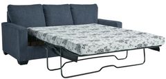 Signature Design by Ashley® Rannis Navy Queen Sofa Sleeper