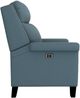 Best® Home Furnishings Customizable Prima Leather Power High Leg Recliner with Espresso Legs-2