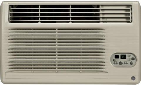 GE® 230/208 Volt Built-In Room Air Cool Unit-Soft Gray-0