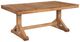 Braxton Culler Customizable Hues Rectangular Trestle Dining Table-0