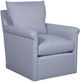 Vanguard® Gwynn Swivel Blue Tilt Back Recliner-0