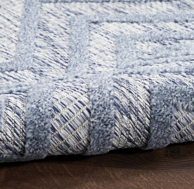 Nourison Home™ Versatile Denim Blue 5'x7' Area Rug-4